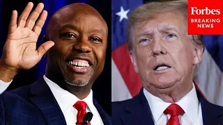 'We Need Donald Trump For World Peace!': Tim Scott Campaigns For Trump At New Hampshire Rally