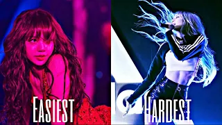 Ranking EASIEST to HARDEST Lisa dances