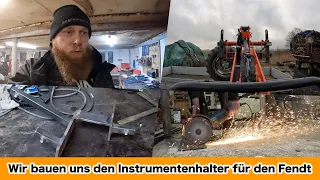 FarmVLOG#548 - Wir bauen uns den Instrumentenhalter für den Fendt 930 Vario