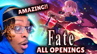 I Watched All The FATE Series OPENINGS And I Mean ALL Of Them
