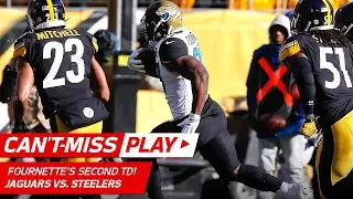 Myles Jack's Juggling INT Sets Up Leonard Fournette's 2nd TD! | Can't-Miss Play | NFL Divisional HLs