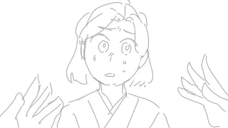 xie lian stay on the ground now - tgcf sketchy animatic (where you are from "moana")