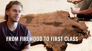 Turning Firewood Into An $18K Table