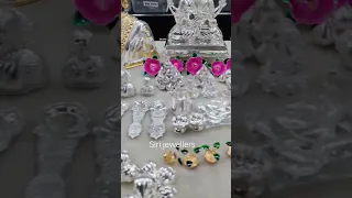 Siri jewellers #silver all stuffs for ganesha festival available sizes idols more details 9845510777