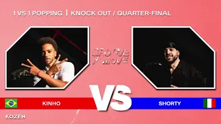 Groove'N'Move Popping Battle 2023 - 1/4 final - KINHO vs. SHORTY