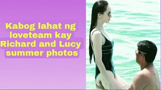 OMG! RICHARD GOMEZ AT LUCY TORRES TINALO LAHAT NG SUMMER PHOTOS NG MGA LOVETEAM SA PILIPINAS.