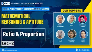 Ratio And Proportion Tricks CSIR-NET/SET 2023 | IFAS