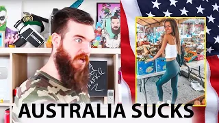 American Vegan Says AUSTRALIA SUCKS