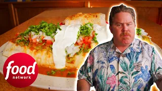 Casey Webb Takes On A Titanic-Sized 4lb Burrito! | Man V. Food