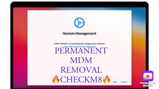 PERMANENT MDM FULL REMOVAL 😱 MACBOOKS GONE FOREVER 🔥CHECKM8🔥works 100%✅