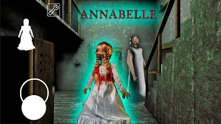 Playing as Annabelle in Granny's Old House! Scary moments in Granny game!