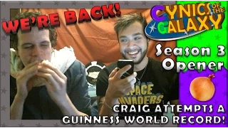 Raw Onion Challenge: Craig Attempts Guiness World Record - Cynics Of The Galaxy