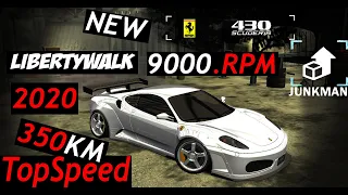 Ferrari F430 LibartyWalk Widebody|JUNKMAN Customization|Need For Speed Most Wanted 2005 # NEW #2020