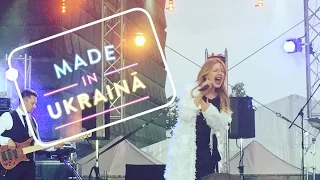 Тина Кароль в день открытия фестиваля MADE IN UKRAINA (21.07.2016, г.Рига)