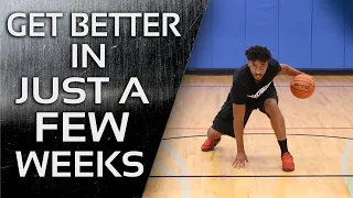 9 Min Workout to Improve Dribbling, Conditioning & Footwork | Drills to do ALONE @ HOME or GYM