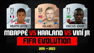 Mbappé VS Haaland VS Vinícius FIFA EVOLUTION! 🤯💪 FIFA 16 - FIFA 24