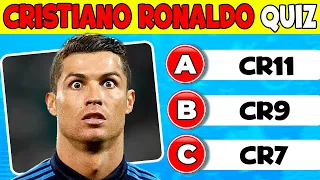 Cristiano Ronaldo Quiz: O quanto você sabe sobre o Cristiano Ronaldo❓