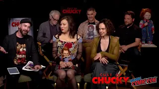 Chucky cast talking about drawings