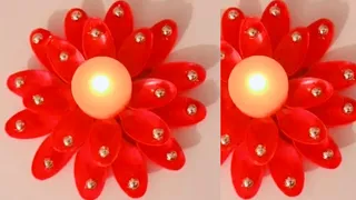 How to make a beautiful candle holder at home || diy candle holder ❤️