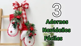 3 Lindas MANUALIDAD NAVIDEÑAS 2023 con Cartón 🎄 Faça e venda artesanato para o Natal .