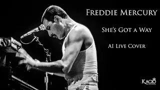 Freddie Mercury - She's Got a Way (AI Live Cover)