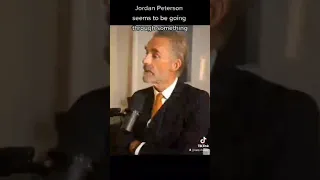 Jordan Peterson randomly starts crying