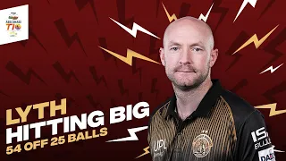 Adam Lyth 54 from 25 vs The Chennai Braves | Day 6 | Abu Dhabi T10 Season 6