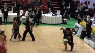 WDSF /JDSF The 19th Tokyo Open Latin【1st Round Samba】Marius Andrei BALAN & Khrystyna MOSHENSKA