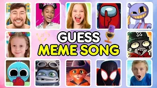 Guess The Meme & Who’S DANCING | Mr  Beast, Lay Lay , Diana, Among us, Salish Matter