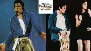 Michael Jackson| The Way You Make Me Feel Kuala Lumpur 1996 VS Brunei 1996