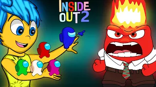 어몽어스 VS Inside Out 2  |  AMONG US ANIMATION