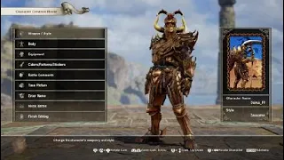 SOULCALIBUR 6 Character Showcase: Osirus and his Final Form (original character)(Rise of Evil)