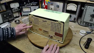 Graetz Danza 808E Tube Radio Video #1 - Identifying the Trouble