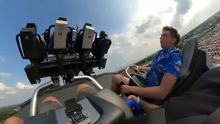 Rollercoaster pass-out Windows xp shutdown/startup.