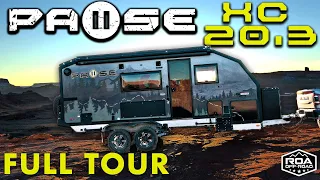 New FULL TOUR Pause XC 20.3! Smartest RV Trailer in America! Overland off-grid best 2023