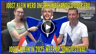 JOOST KLEIN IS ONTERECHT GEDISKWALIFICEERD EN JOOST KAN IN 2025 OPNIEUW HET SONGFESTIVAL WINNEN #528