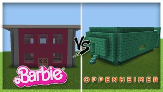 CASA BARBIE vs CASA OPPENHEIMER - Minecraft ITA