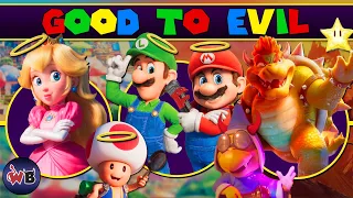 The Super Mario Bros. Movie Characters: Good to Evil 🍄