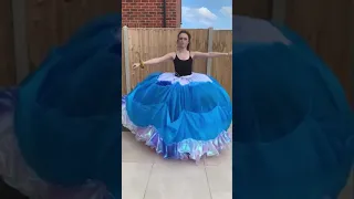 Putting 😍on Cinderella's Dress / viral Tik Tok video # part 2