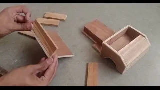 How to make mini wooden loading truck at home #woodentoys #woodenfurniture #woodenarts #woodenart