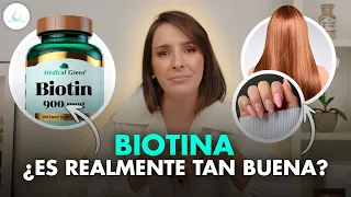 🔴 NO tomes BIOTINA sin antes ver este video, TODO lo que DEBES saber @drapilarochoa - Dermatologa