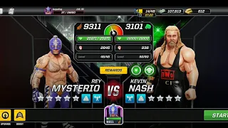 Kevin Nash Giant VS Rey mysterio WWE Mayhem Game