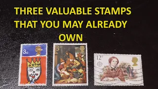 Three Valuable Stamps You  May Already Own #philately #stampcollecting #stamps