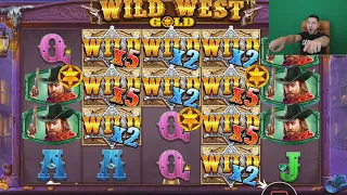 ТРОЙНОЙ РЕТРИГЕР УПАЛ на ПОЛЯНУ ВАЙЛДОВ в WILD WEST GOLD Я ДОВЛЕН