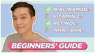 How to Use SKINCARE ACTIVES? Simple Guide to Niacinamide, Retinol, AHA BHA (Filipino) | Jan Angelo