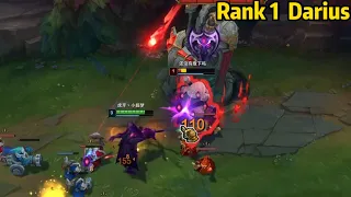 Rank 1 Darius: The CRAZIST Darius You Will Ever See!