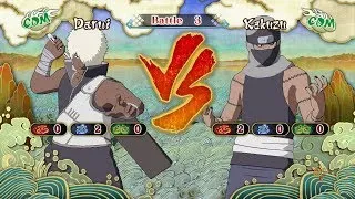 Naruto Shippuden: Ultimate Ninja Storm 3, Darui VS Kakuzu!