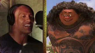 Dwayne The Rock Johnson Sings "You're Welcome" Moana