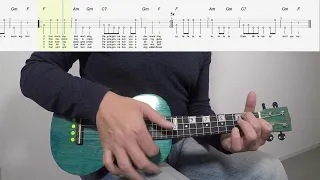 Hush Little Baby #ukulele  Chords Level 1