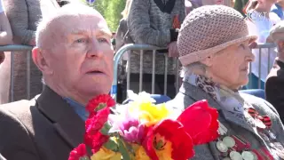 Празднование Дня Победы в Воскресенском районе